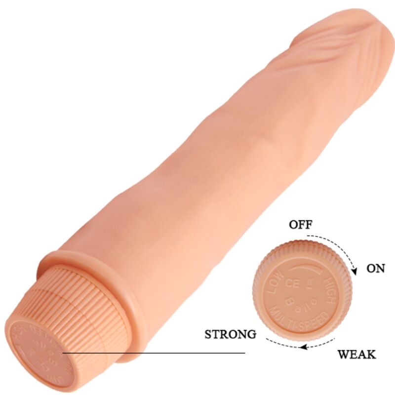 Baile - Zwerg Realistischer Vibrator 21 Cm Fleisch