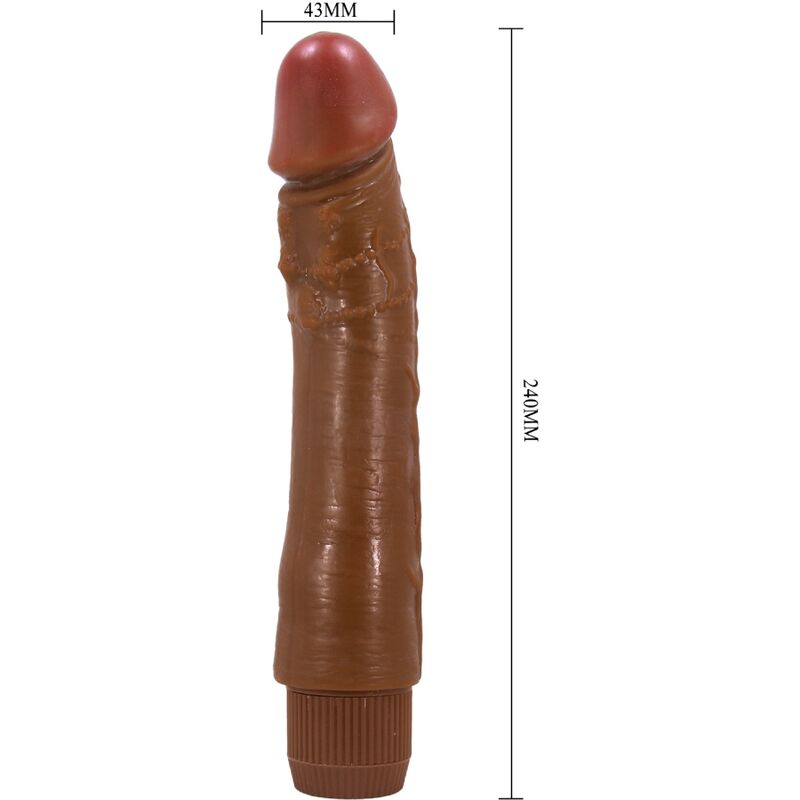 Baile - Dybbuk Realistischer Vibrator 24 Cm Mulatte