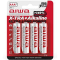 Aiwa - X-Tra Alkaline Aaa Alkaline Batterie Lr03 Blister*4