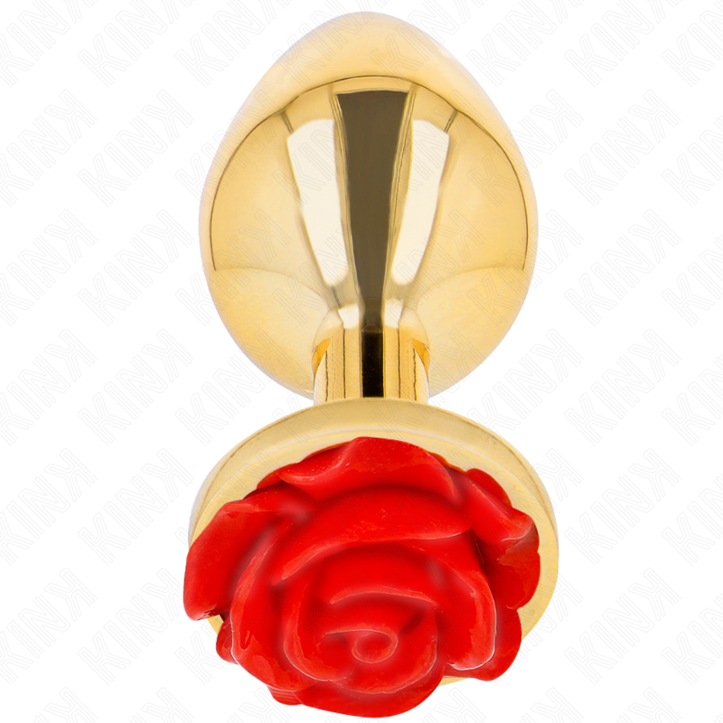 Kink - Plug Anal Gold Rose Rot  L