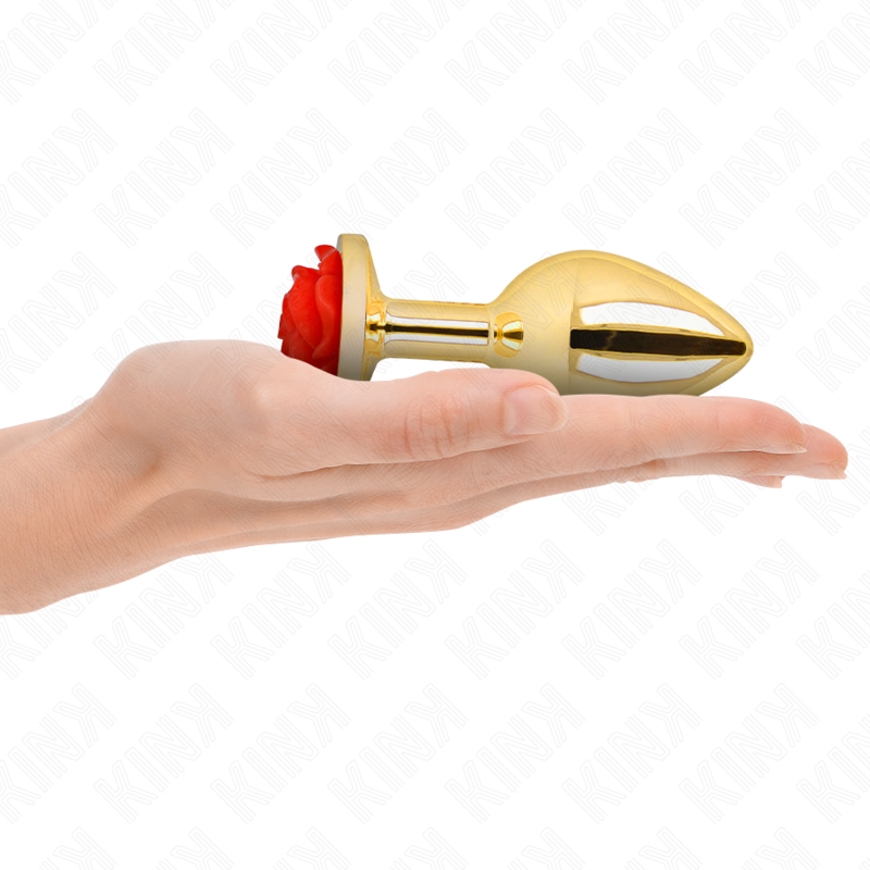 Kink - Plug Anal Gold Rose Rot  L