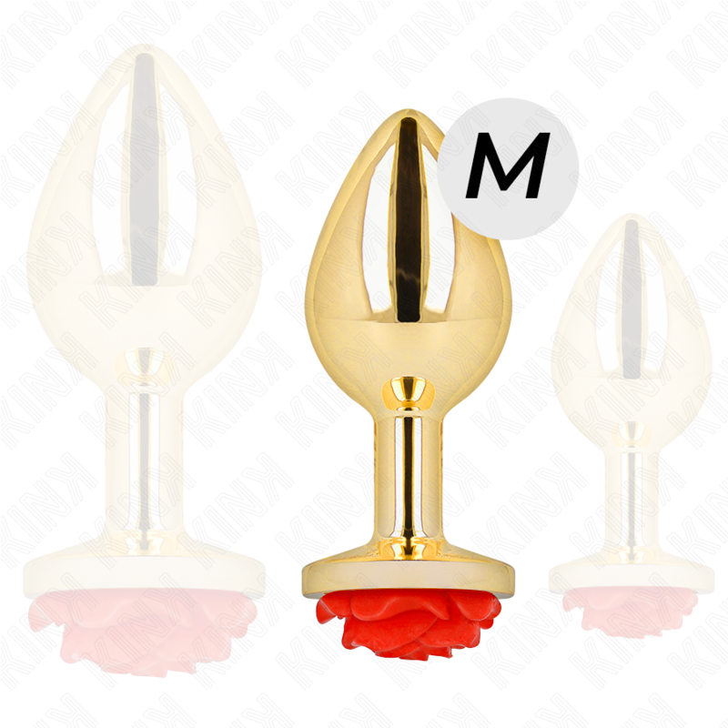 Kink - Plug Anal Gold Rose Rot  M