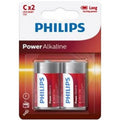 Philips - Power Alkaline Batterie C Lr14 Blister*2