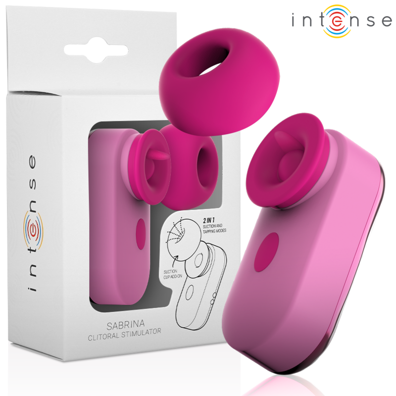 Intense - Sabrina Clit Stimulator Rosa