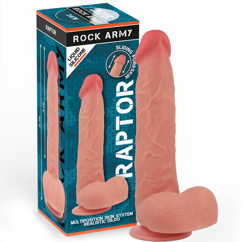 Rockarmy - Flãœssigsilikon Raptor 24 Cm -O- 4,4 Cm