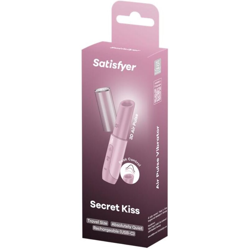 Satisfyer - Secret Kiss Wave Klitoris-Stimulator Rosa