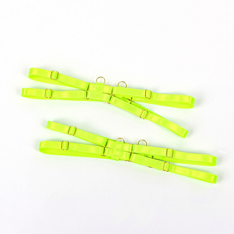 Subblime - 955281 Bh-Set Mit Halskette Und Beindetails Fluoreszierendes Grãœn L/Xl
