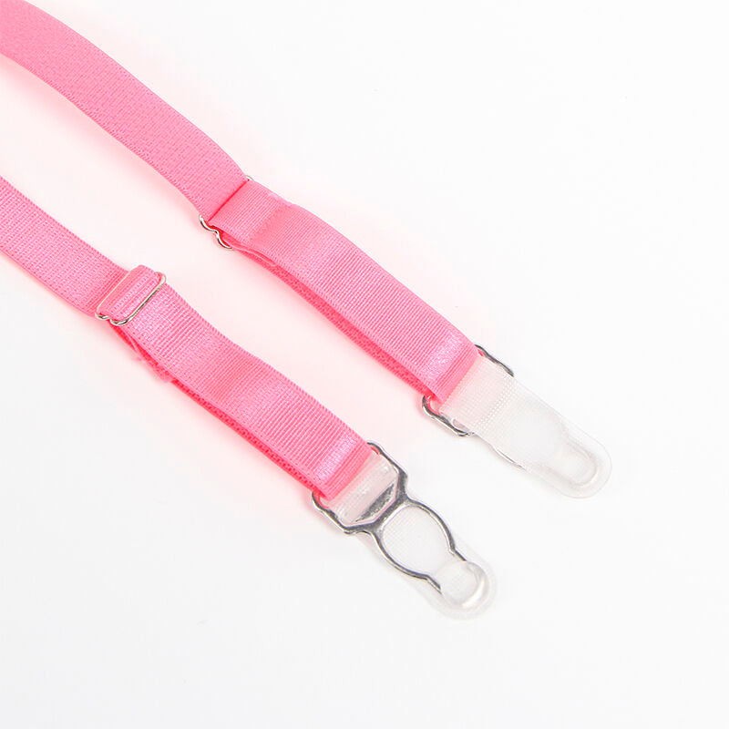 Subblime - 955359 Bh-Set Mit Spitze Und Strumpfbã„Ndern Rosa Und Lila S/M
