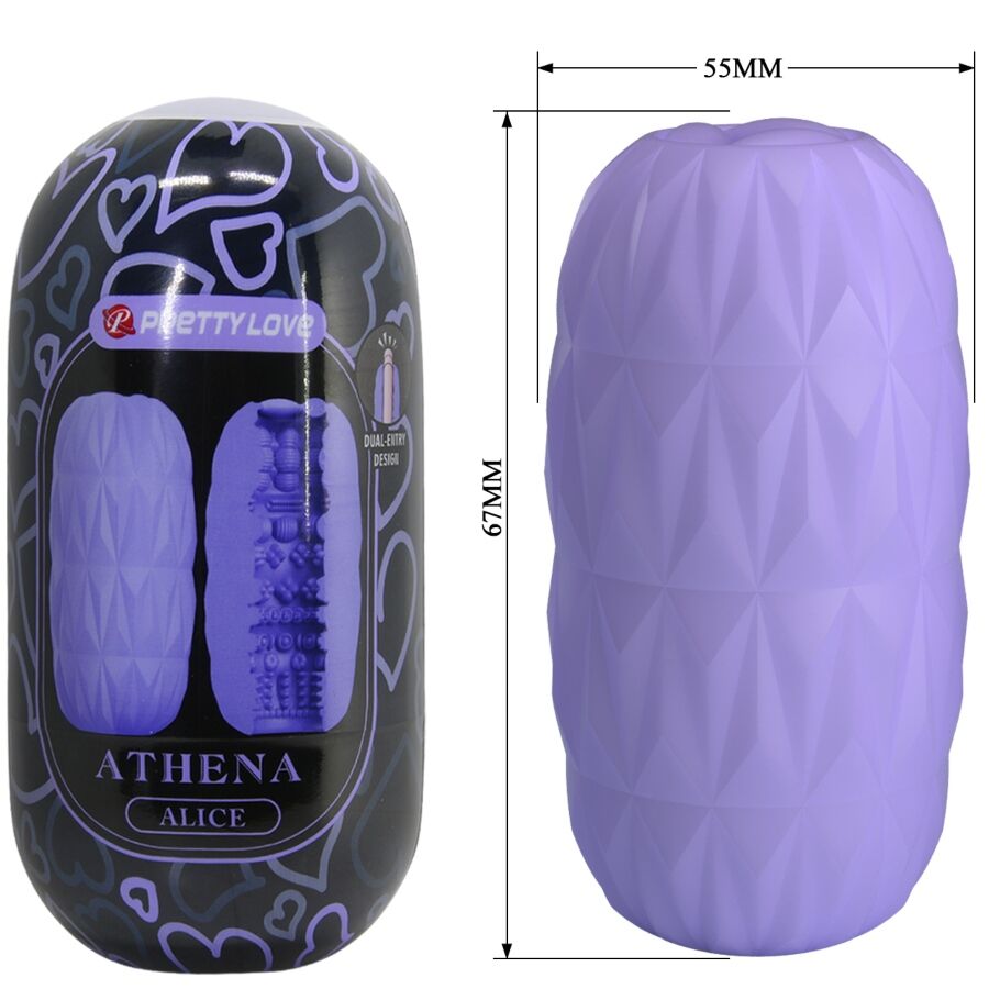 Pretty Love - Athena Alice Pack 15 Verschiedene Mã„Nnliche Masturbatoren
