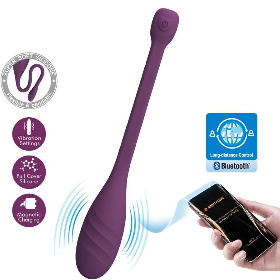 Pretty Love - Leviathan App-Gesteuerter Vibrator Lila