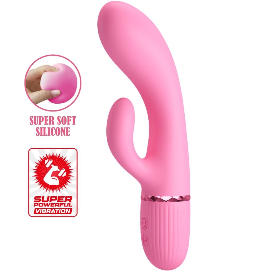 Pretty Love - Marski Rabbit Vibrator & G-Spot Rosa