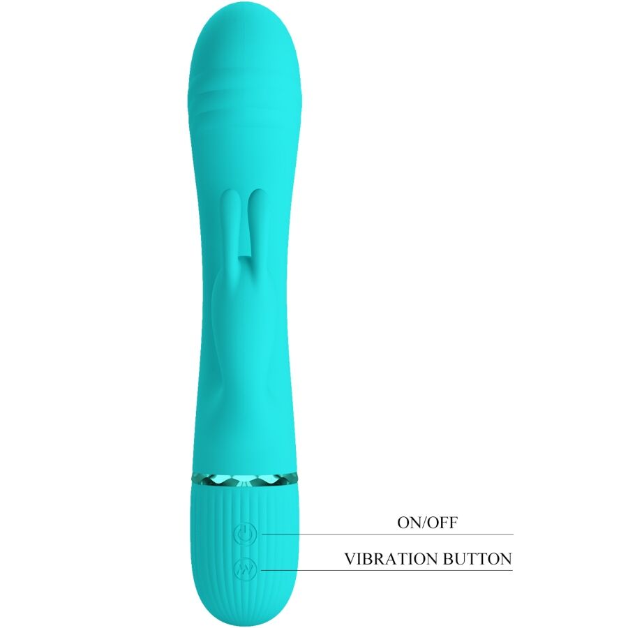 Pretty Love - Scocco Vibrator Rabbit Tãœrkis