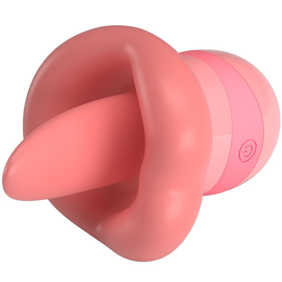 Pretty Love - Kylee Zungen-Klitoris-Stimulator 10 Vibrationen Nude Pink