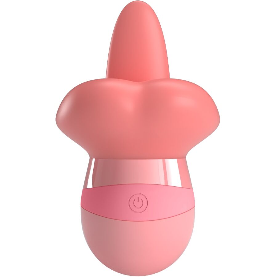 Pretty Love - Kylee Zungen-Klitoris-Stimulator 10 Vibrationen Nude Pink