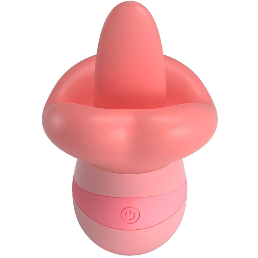 Pretty Love - Kylee Zungen-Klitoris-Stimulator 10 Vibrationen Nude Pink