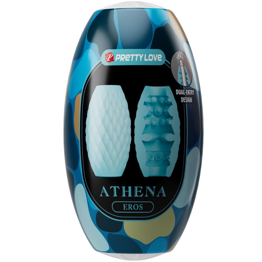 Pretty Love - Athena Eros Mã„Nnlicher Masturbator Aus Silikon, Himmelblau
