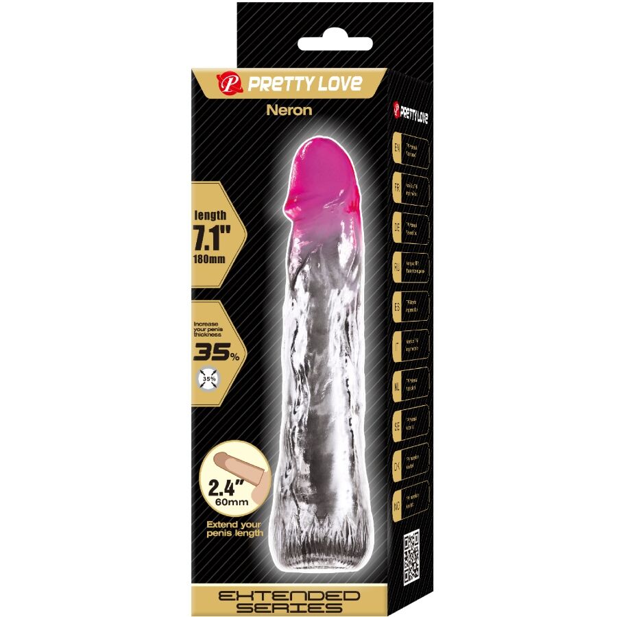 Pretty Love - Neron Realistische 6 Cm Penisvergrã–Sserungshãœlse Rosa