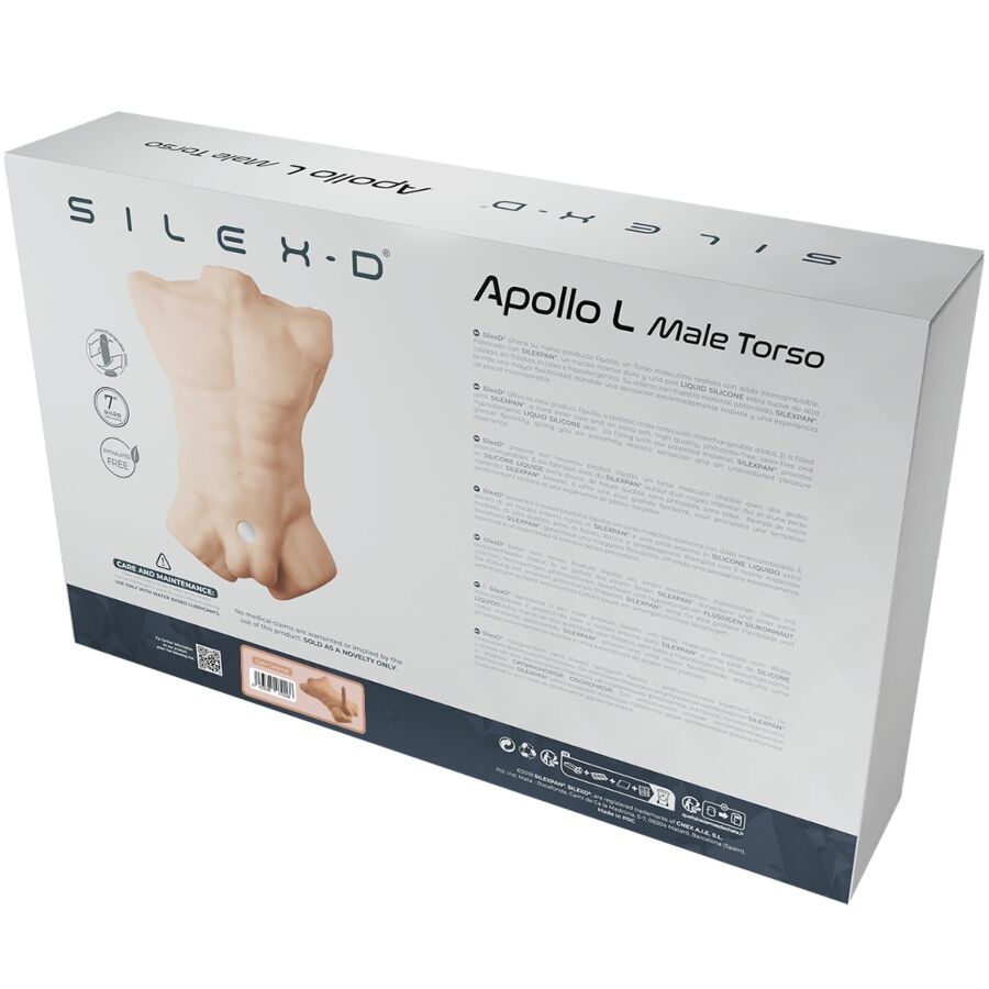 Silexd - Apollo L Realistischer Mãnnlicher Torso Karamen
