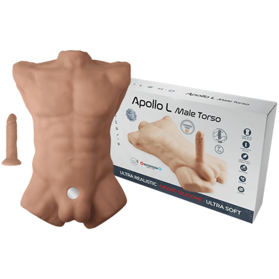 Silexd - Apollo L Realistischer Mãnnlicher Torso Karamen