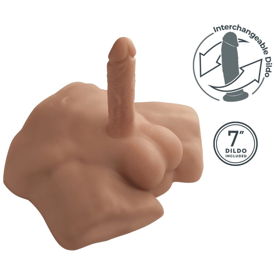 Silexd - Apollo S Realistischer Mãnnlicher Halbtorso Karamell