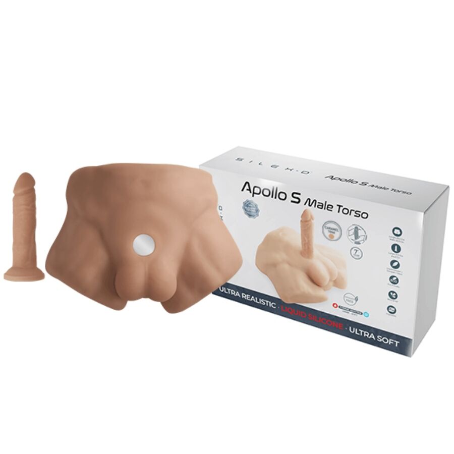 Silexd - Apollo S Realistischer Mãnnlicher Halbtorso Karamell