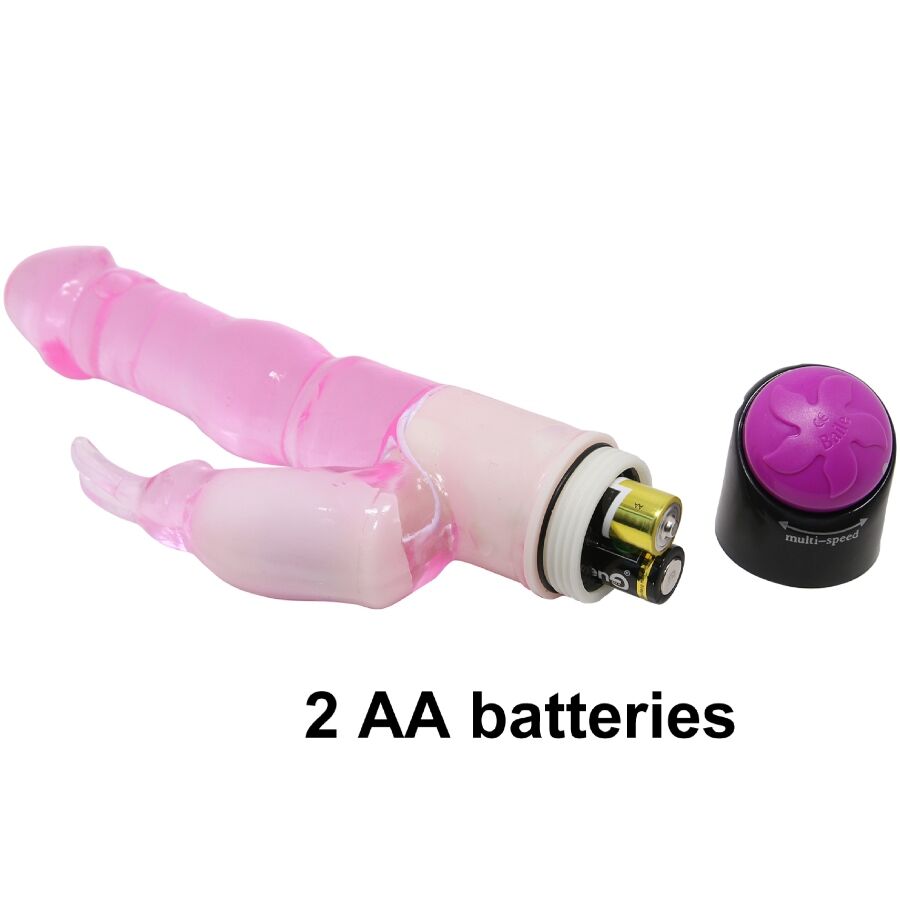 BAILE - WAVES OF PLEASURE FANTASY VIBRATOR MIT KANINCHEN 23 CM
