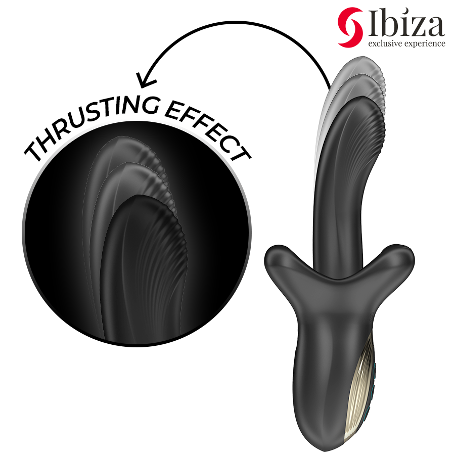 Ibiza Kraftvoll Vibrator Mit Stoss- Und Beisseffekt