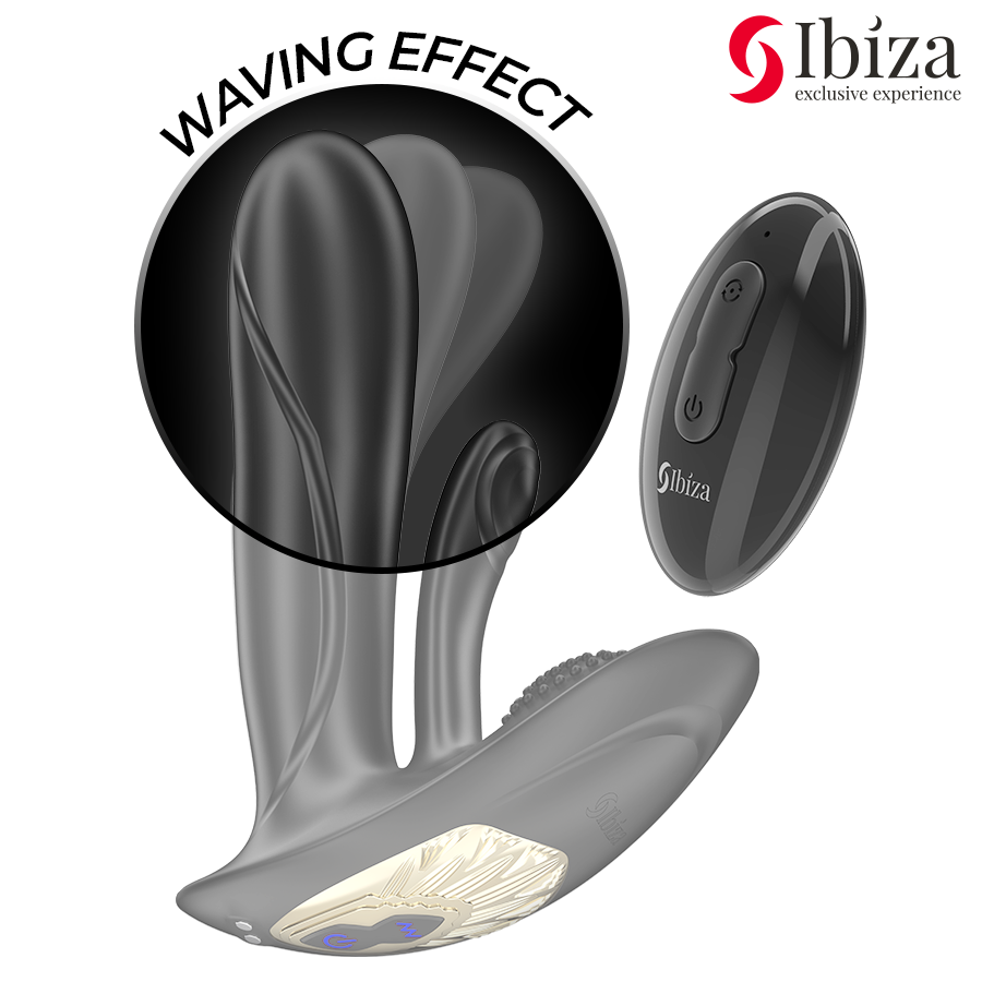 Ibiza Tragbarer Vibrator Mit G-Punkt- Und Klitorisstimulation Mit Fernbedienung