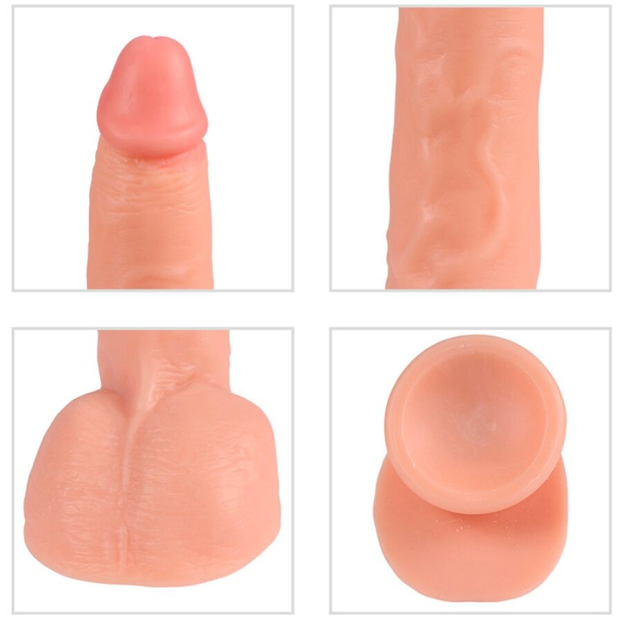 Shequ - Beast Vibrierender Dildo Mit Fernbedienung 24,5 Cm