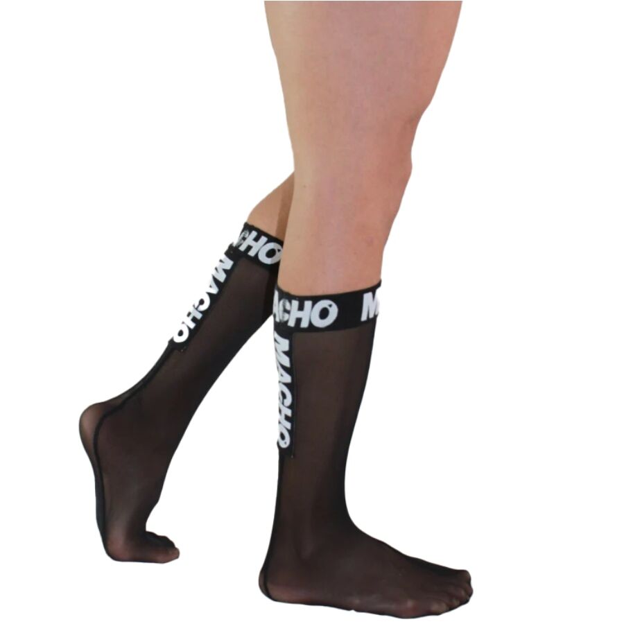 Macho - Dãœnne Socken Einheitsgrã–Sse Schwarz