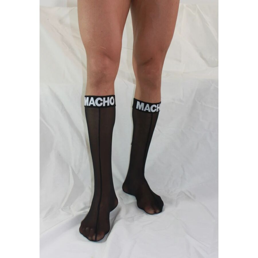 Macho - Dãœnne Socken Einheitsgrã–Sse Schwarz