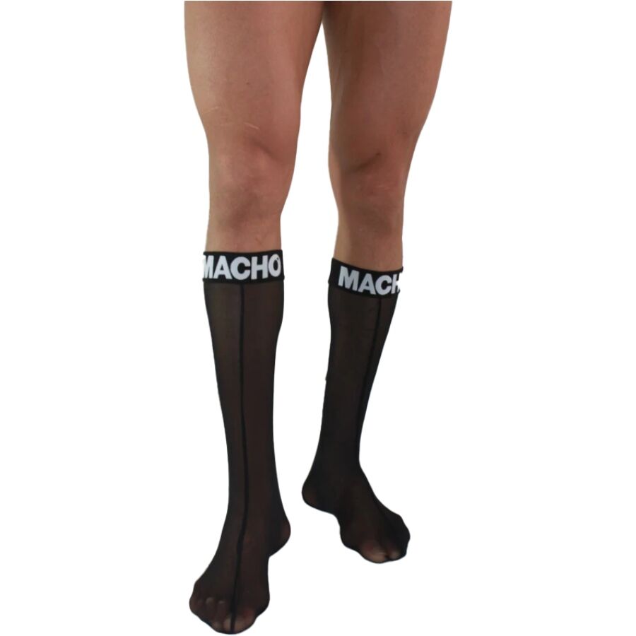 Macho - Dãœnne Socken Einheitsgrã–Sse Schwarz