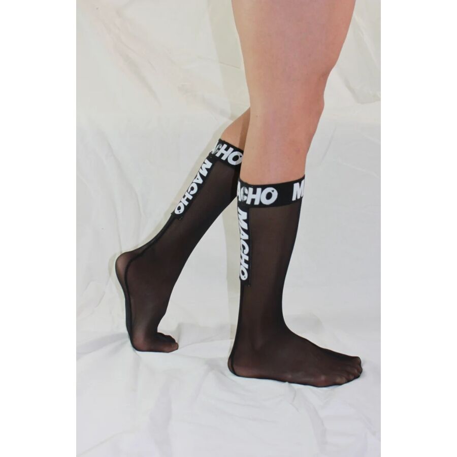 Macho - Dãœnne Socken Einheitsgrã–Sse Schwarz