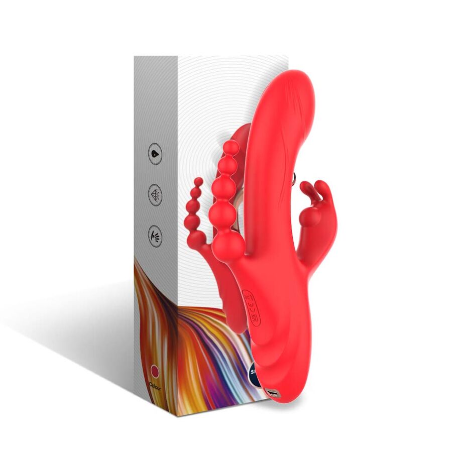 Armony - G-Punkt- Und Klitoris-Stimulator-Vibrator Rot