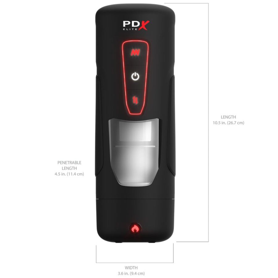 Pdx Elite - Milk Me Hotter Automatischer Masturbator Mit Stoss- Und Wãrmeeffektvibration