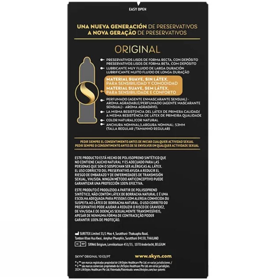 Skyn - Original Kondom Natãœrliche Sensation 10 Einheiten