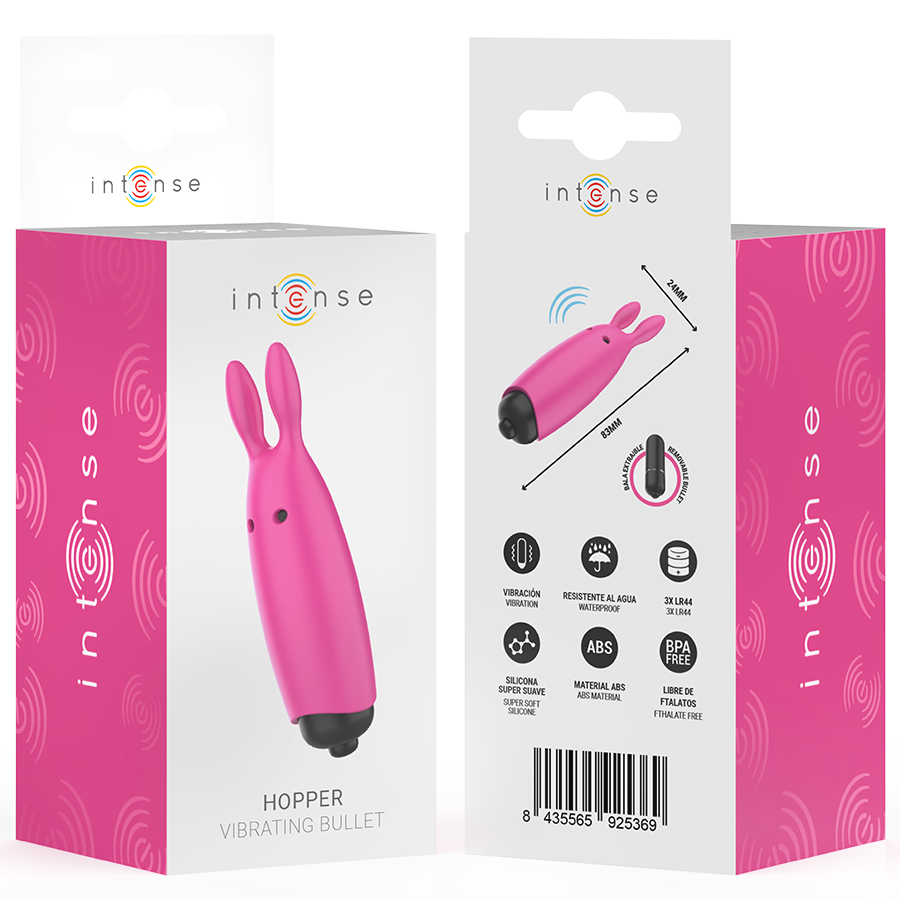 Intense - Hopper Pink Vibrierendes Bullet 8,3 X 2,4 Cm