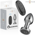Intense - Anal Plug 10 Vibrationen Metall Mit Fernbedienung M