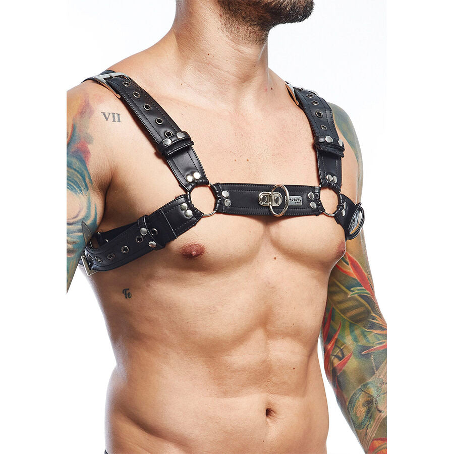 Mob - Dngeon Schwarzer Harness-Gürtel Einheitsgröße