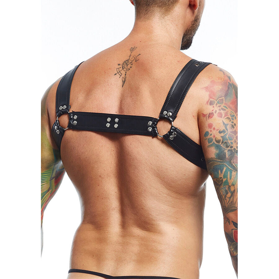 Mob - Dngeon Schwarzer Harness-Gürtel Einheitsgröße