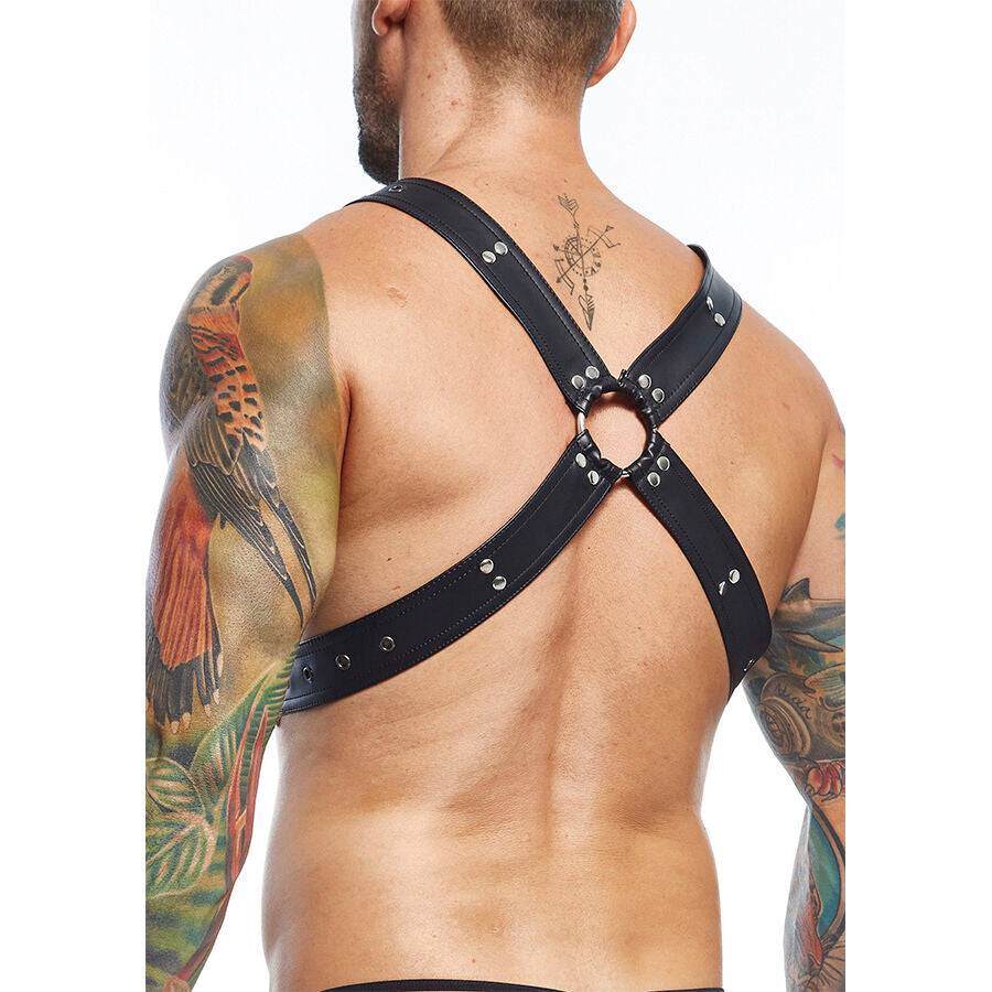 Mob - Dngeon Schwarzer Harness-Gürtel Einheitsgröße
