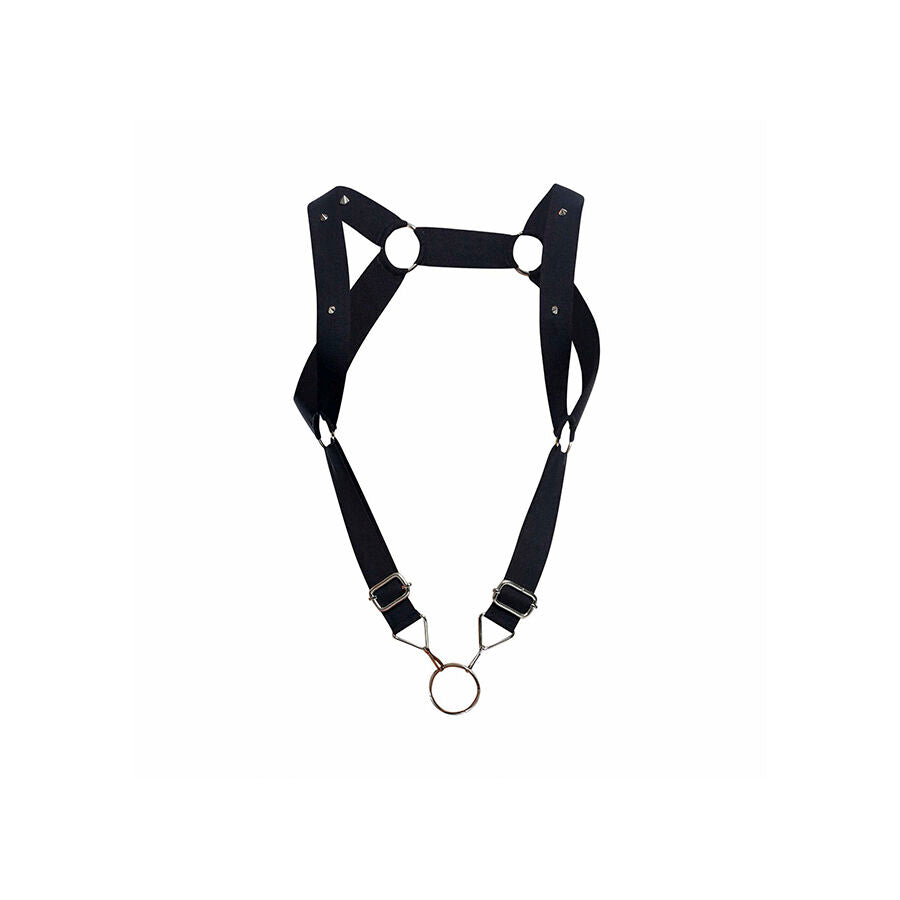 Mob - Dngeon Harness Mit Geraden Rãœcken Schwarz Einheitsgröße