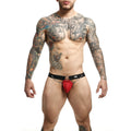 Mob - Dngeon Roter Jockstrap Mit Ketten Einheitsgröße