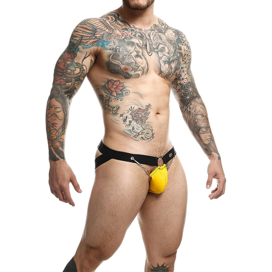 MOB - DngeonGelb Jockstrap mit Ketten Einheitsgröße