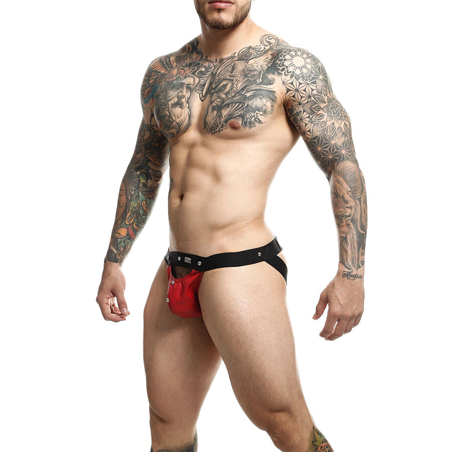 Mob - Dngeon Jockstrap Athlete Rot Einheitsgröße