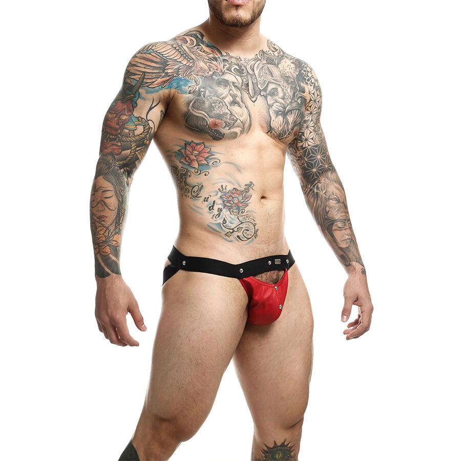 Mob - Dngeon Jockstrap Athlete Rot Einheitsgröße