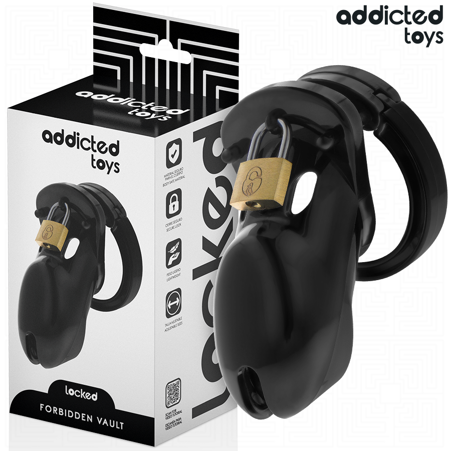 Addicted Toys Locked - Verbotenes Peniskãfig 10 cm