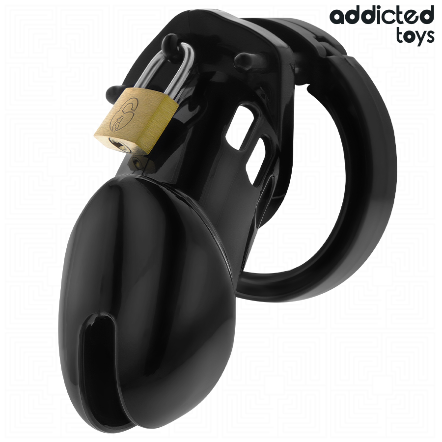 Addicted Toys Locked - Obsidian Hold Peniskãfig Größe M