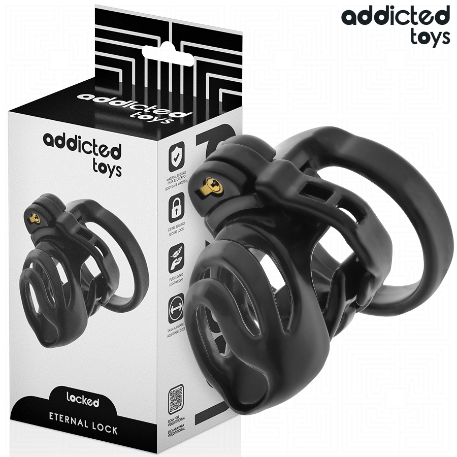 Addicted Toys Locked - Eternal Lock Peniskãfig 9 cm