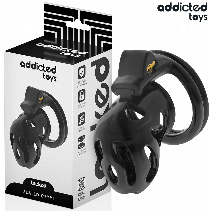 Addicted Toys Locked - Versiegelter Peniskãfig 8 Cm